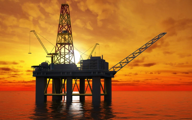 Offshore oil rig